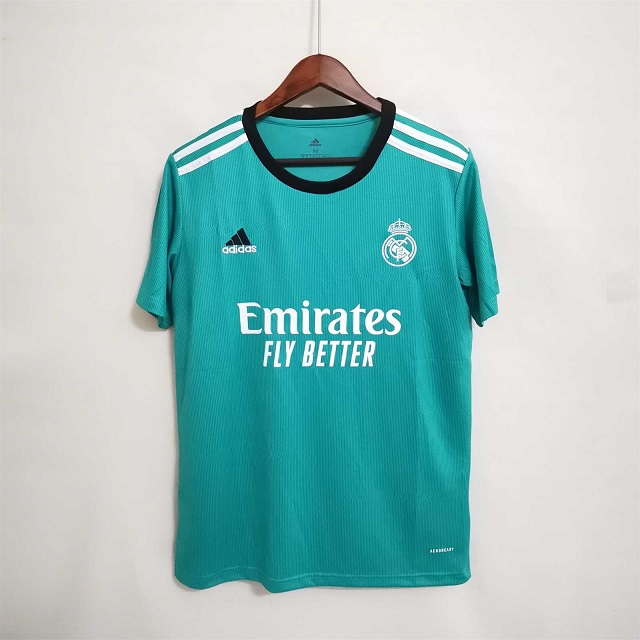 AAA Quality Real Madrid 21/22 Third Green Soccer Jersey